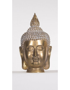 1 Estatua de Resina Cabeza De Buda 40 Cm 